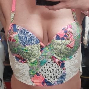Victorias Secret Corset Bra, Summer top. Y2K 34D NEW/UNWORN